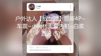 户外达人【战女狼】厕所4P~车震~小树林无套内射~白浆直流 (5)