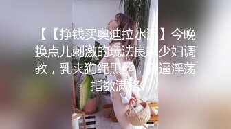 【【挣钱买奥迪拉水泥】今晚换点儿刺激的玩法良家少妇调教，乳夹狗绳黑丝，骚逼淫荡指数满格