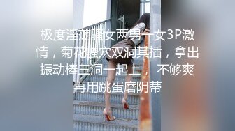   极度淫荡骚女两男一女3P激情，菊花骚穴双洞其插，拿出振动棒三洞一起上， 不够爽再用跳蛋磨阴蒂